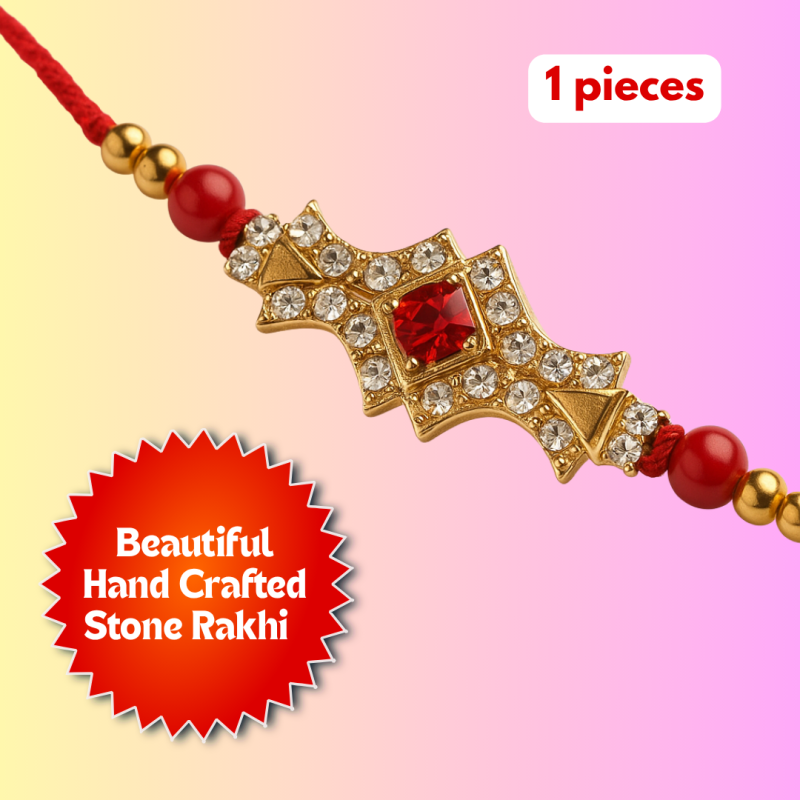 Raksha Bandhan Gift Hamper @ ₹99 – Custom Chocolate, Rakhi, Roli-Chawal & Greeting Card