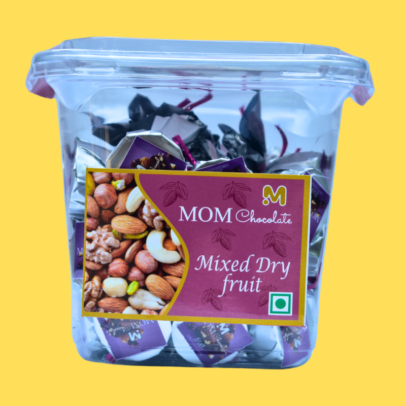 Luxury Mix Dry Fruit Chocolate Jar