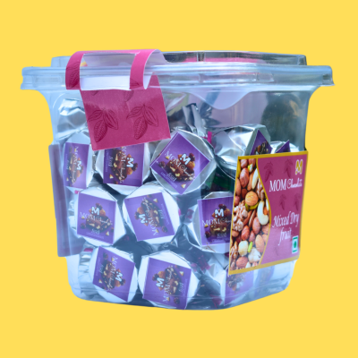 Luxury Mix Dry Fruit Chocolate Jar