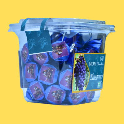 Luxury Blueberry Chocolate Jar