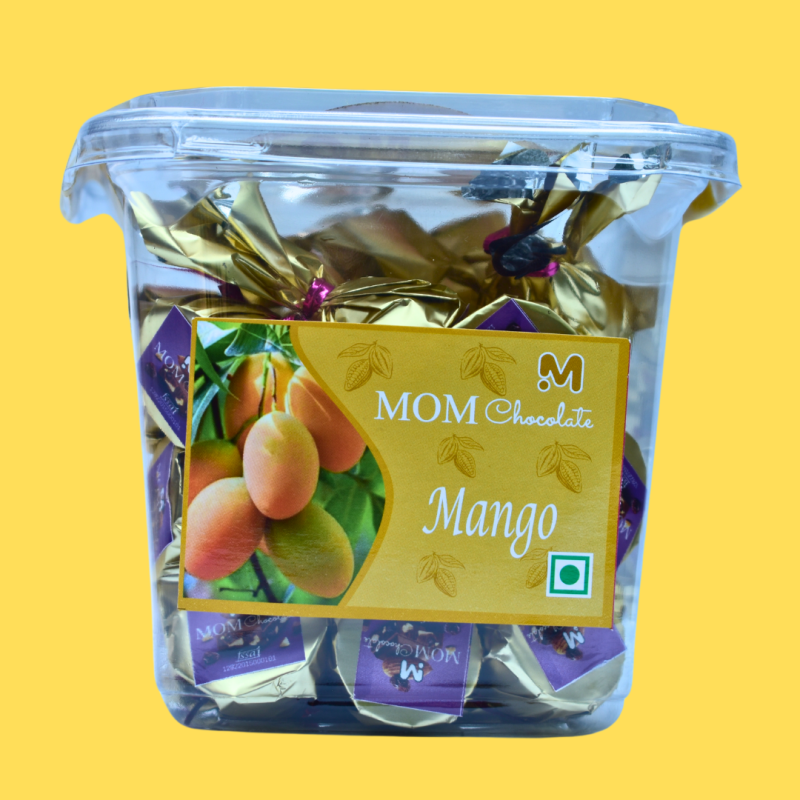 Luxury Mango Chocolate Jar