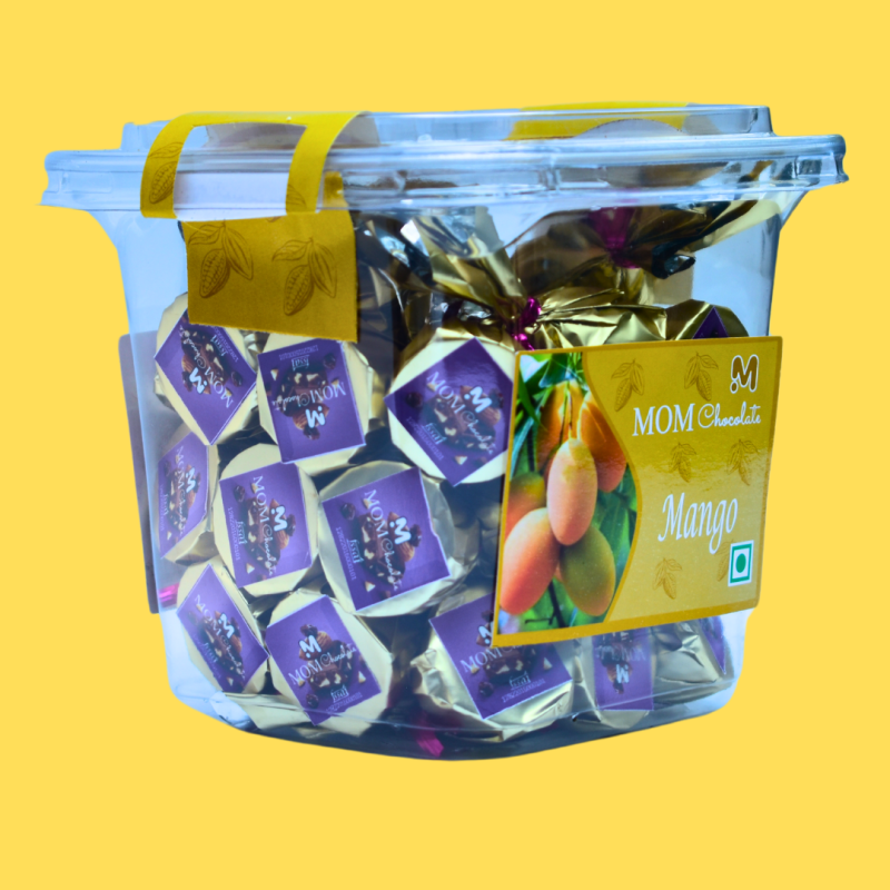 Luxury Mango Chocolate Jar